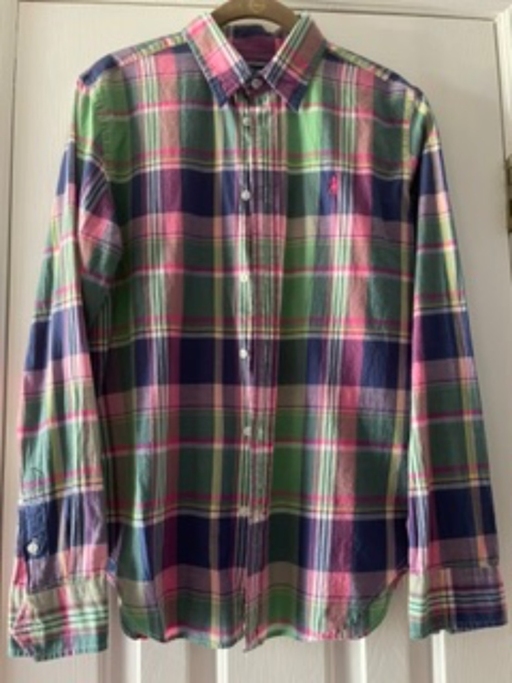Ralph Lauren Plaid Button Down Shirt
